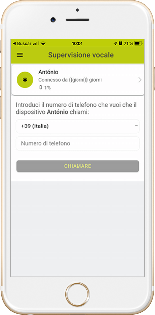 Nock app chiamate